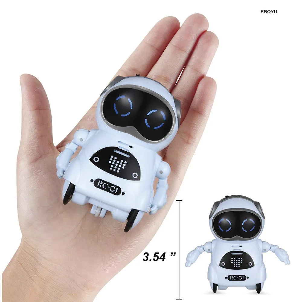 Mini Smart Robot Toy Robot can Talk Interactive Dialogue Voice Recognition Recording Singing and Dancing Storytelling