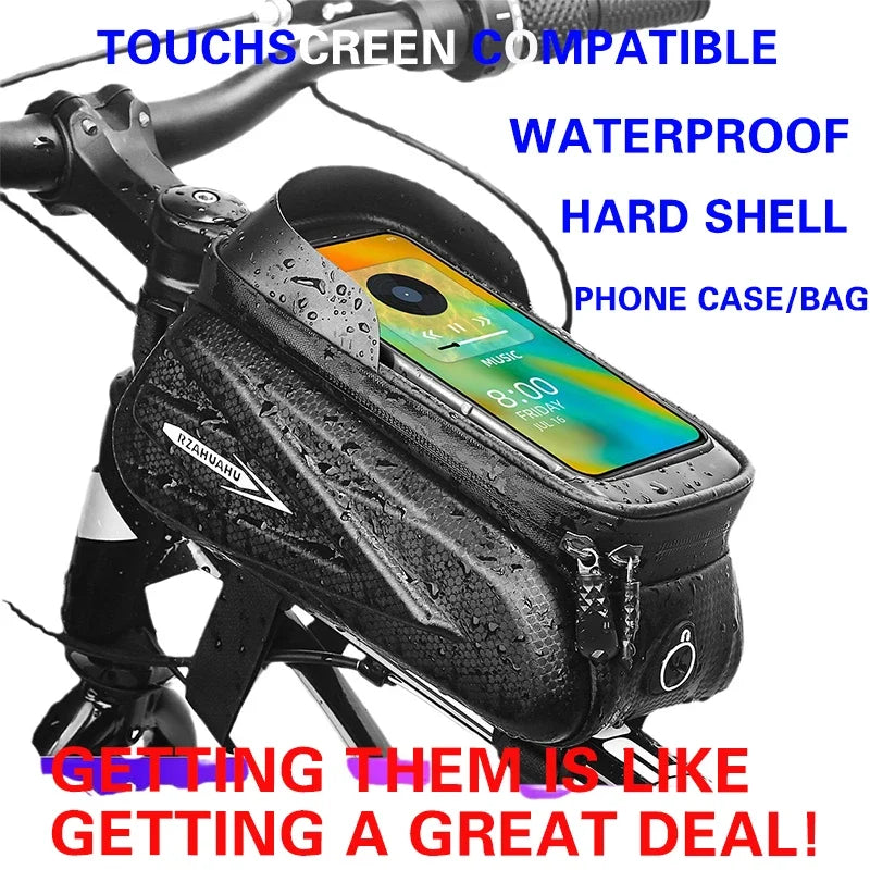 Bicycle bag Front tube bag Hard shell bag Cycling bag Frame bag Top tube bag  Mountain bike bag  Bicycle Bag Bicycle Accessories