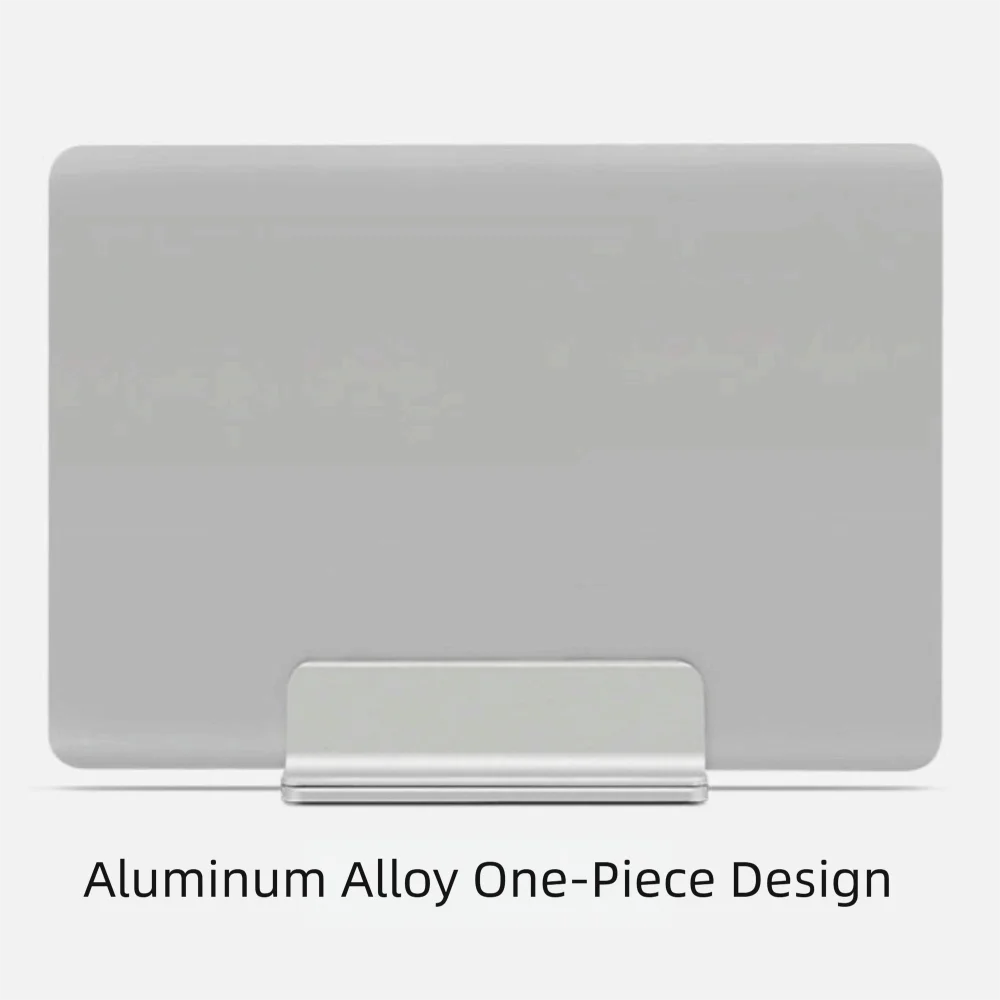 Space-Saving Vertical Laptop Stand Heat Dissipation Anti-slip Aluminum Laptops Holder Rust-proof Adjustable