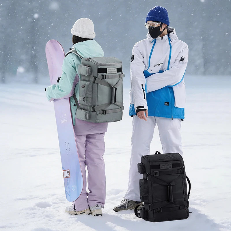 Outdoor multi-functional backpack, large-capacity backpack, outdoor hiking bag, multi-pocket commuting bag