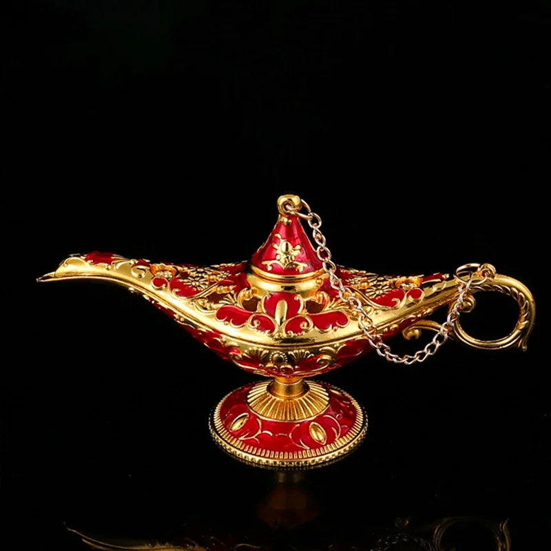 Aladdin Lamp Desktop Crafts Ornament Living Room Study Room Bedroom Decoration Holiday Gift Palace banquet decoration