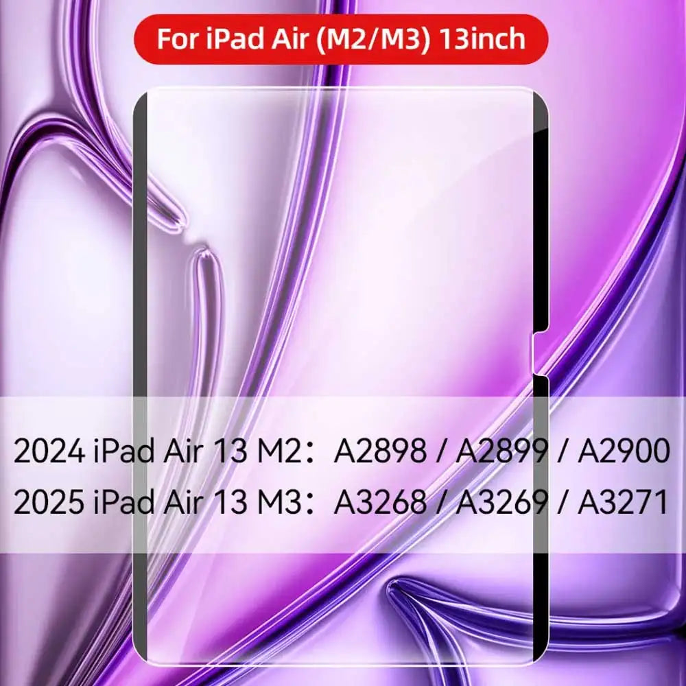 2025 For iPad Air 11 13 M2 Pro 11 13 M4 Magnetic Paper Feel Film for 10th 9.7 5 6th 10.5 10.2 7 8 9th mini 45 6 Screen Protector