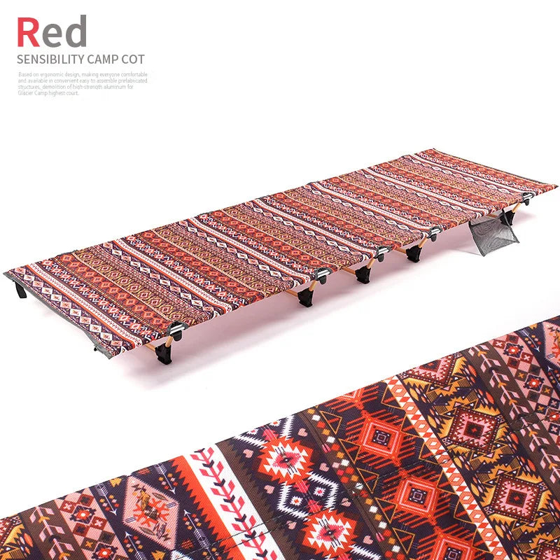 Portable Camping Folding Bed Office Nap Camping Cot
