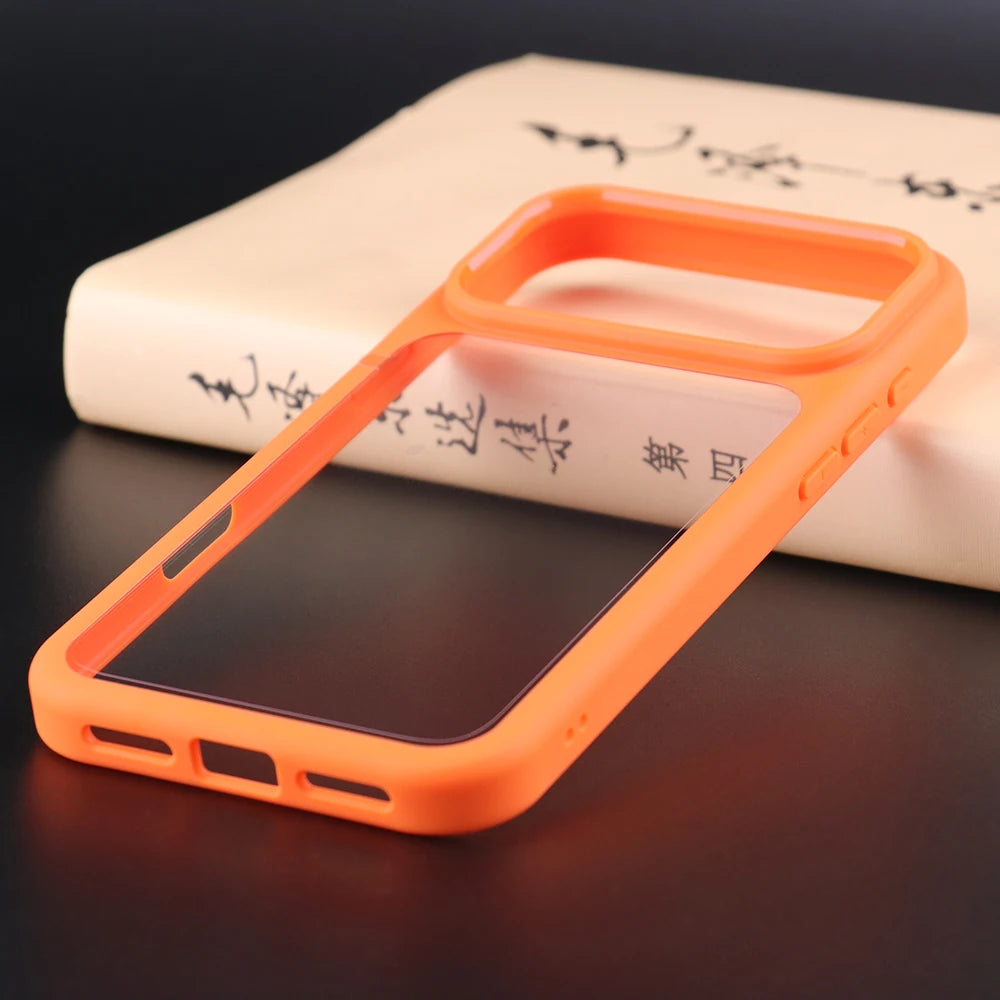 UGOjP Case For iPhone 17 Pro Max 17 Air 17 17 Pro Transparent Phone Case Men Thin Shockproof Protective Clear Hard PC Back Cover