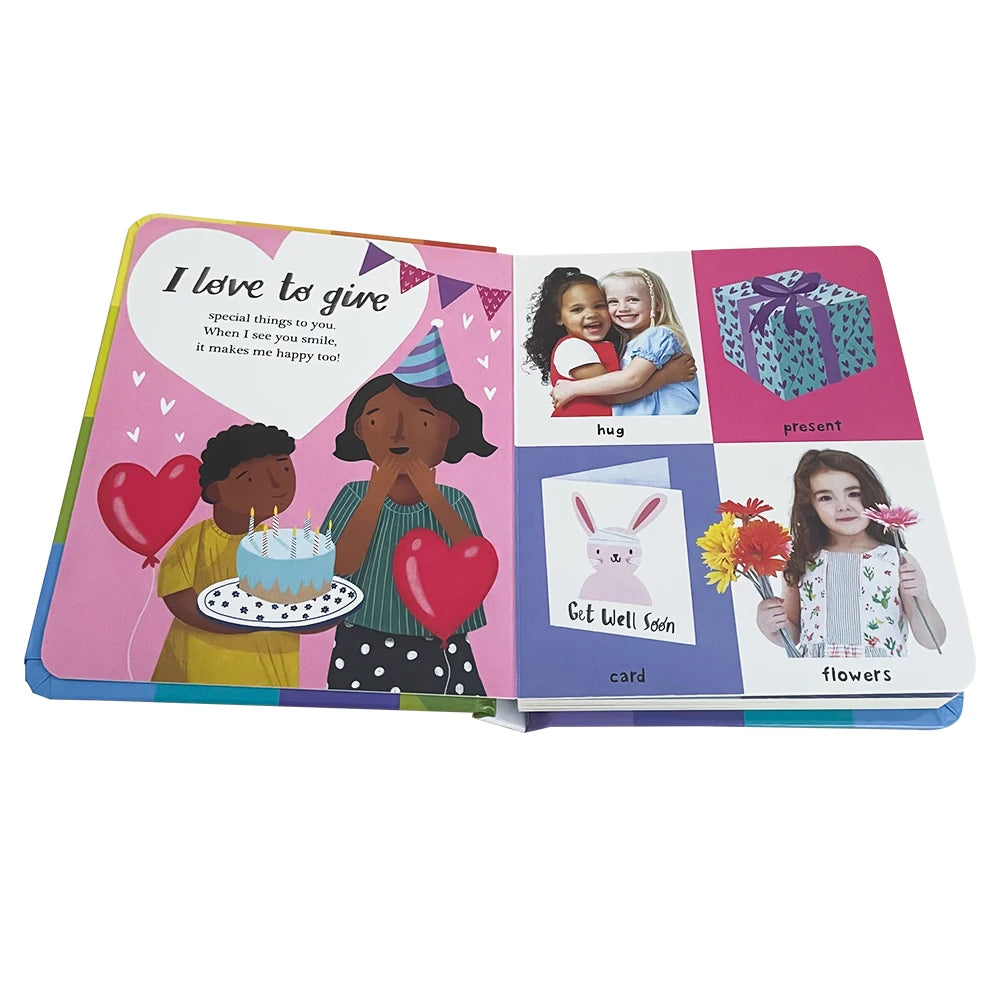 First Words of Love Picture Book for Kids Learn Sharing Empathy & Kindness Nurturing Social-Emotional Skills Educational Books