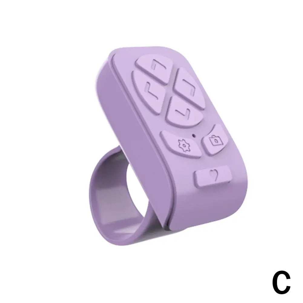 Remote Control for TikTok Page Turner for Kindle App Bluetooth Camera Video Recording Remote Scrolling for All Phones