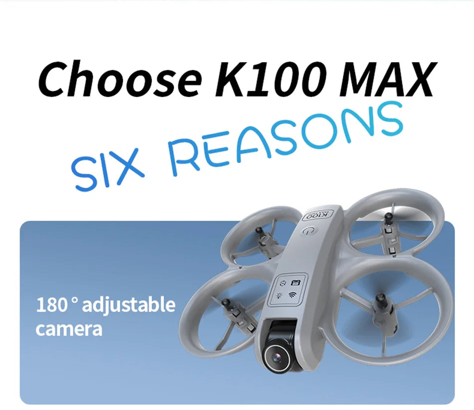 2026 New K100 MINI Drone 8K GPS Professional HD Aerial Photography Remote Control Aircraft HD Dual Camera Quadcopter child Gift