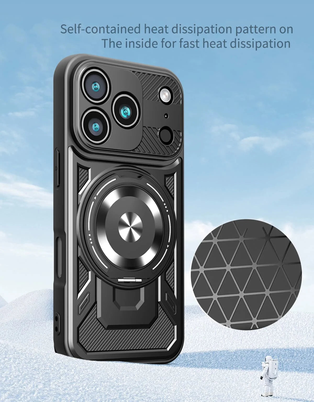 Shock Proof Armor Case For iPhone 17 Air 11 12 13 14 15 16 17 Pro Max Magnetic Heavy Duty Rugged Ring Kickstand Protection Cover