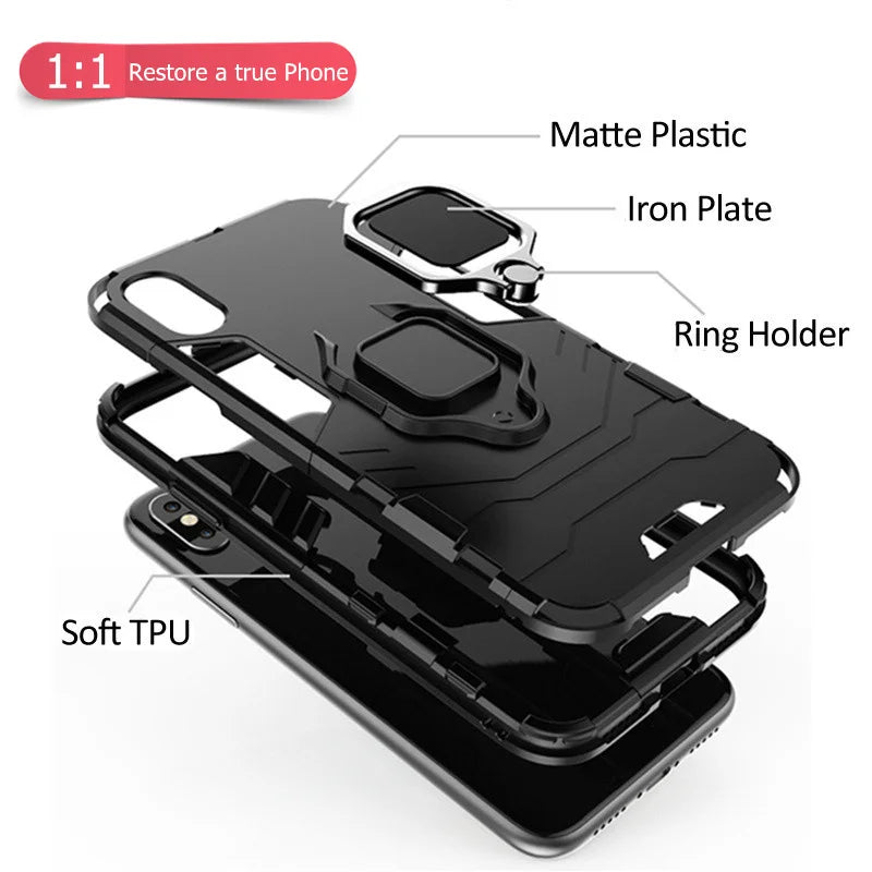 Shockproof Phone Case For Nothing Phone 2A Case Anti-knock Hard Armor Back Cover For Nothing Phone 2A Case For Nothing Phone 2A
