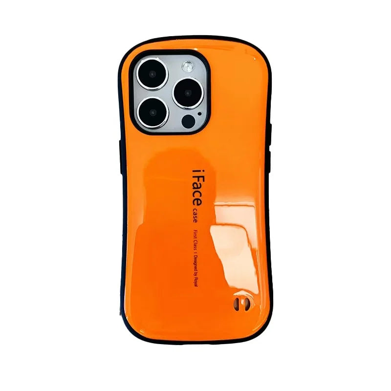 iFace Case For iPhone 17 Pro Max 17 Air 17Pro Classic Smooth Glossy Armor Shockproof Luxury Back Hard Plastic Silicone Cover