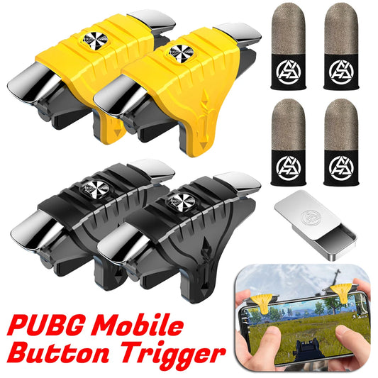 Electronic Machine Game Parts F01 1 Pair Plastic PUBG Mobile Trigger Phone Gamepad Controller Gaming Shooter