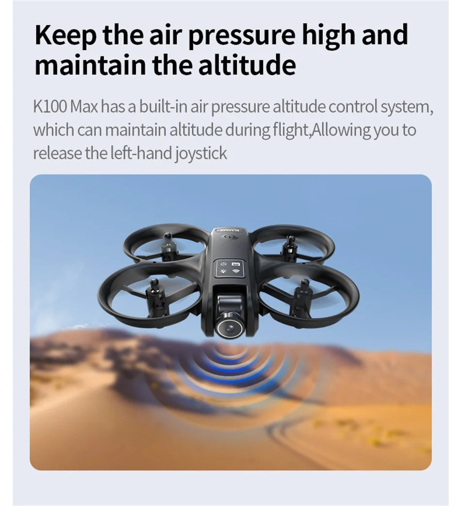 2026 New K100 MINI Drone 8K GPS Professional HD Aerial Photography Remote Control Aircraft HD Dual Camera Quadcopter child Gift