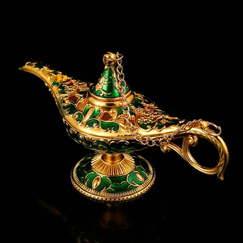Aladdin Lamp Desktop Crafts Ornament Living Room Study Room Bedroom Decoration Holiday Gift Palace banquet decoration