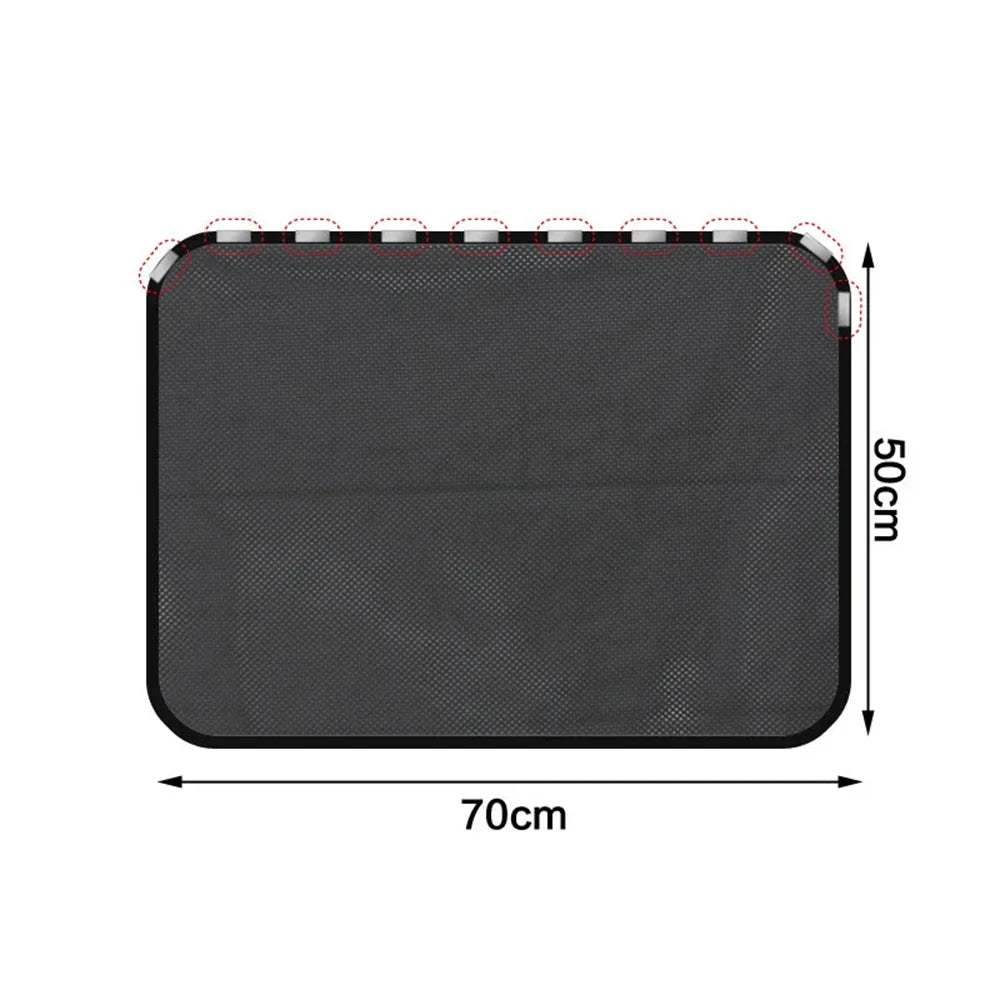 Magnetic Car Sun Shade UV Protection Car Curtain Car Windows Sunshade Side Window Mesh Sun Visor Summer Protection Window Film