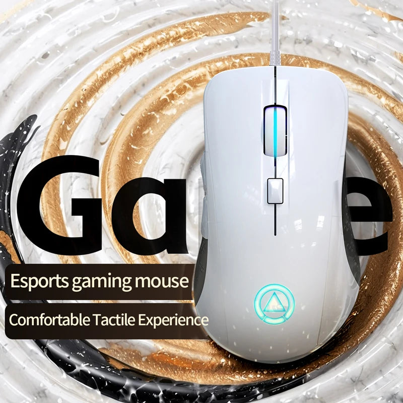 Wired Gaming Mouse Gamer Mouse RGB Backlit Computer Mouse Ergonomic Mause LED Optical USB Mice For PC Laptop