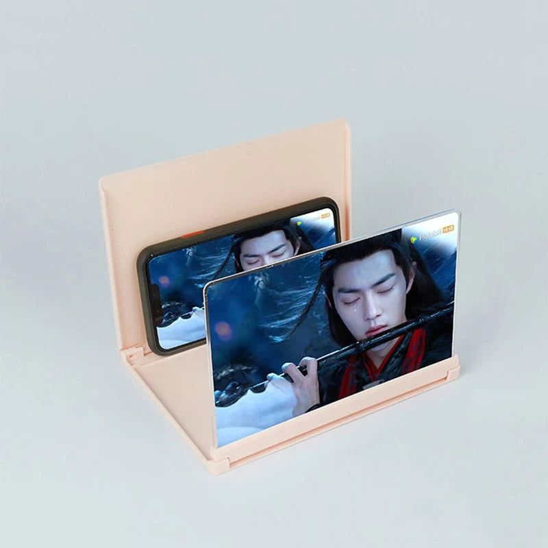 Mobile Phone Screen Magnifier 3D Video HD Magnifying Glass High-end Acrylic Lens Mobile Phone Magnifier