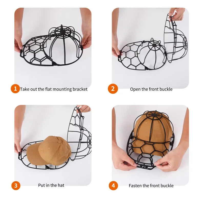 Hat Cleaning Kit & Shape Restorer Washing/Drying/Storage System Gentle on Caps/Snapbacks/Bucket Hats No Deformation  Easy to Use