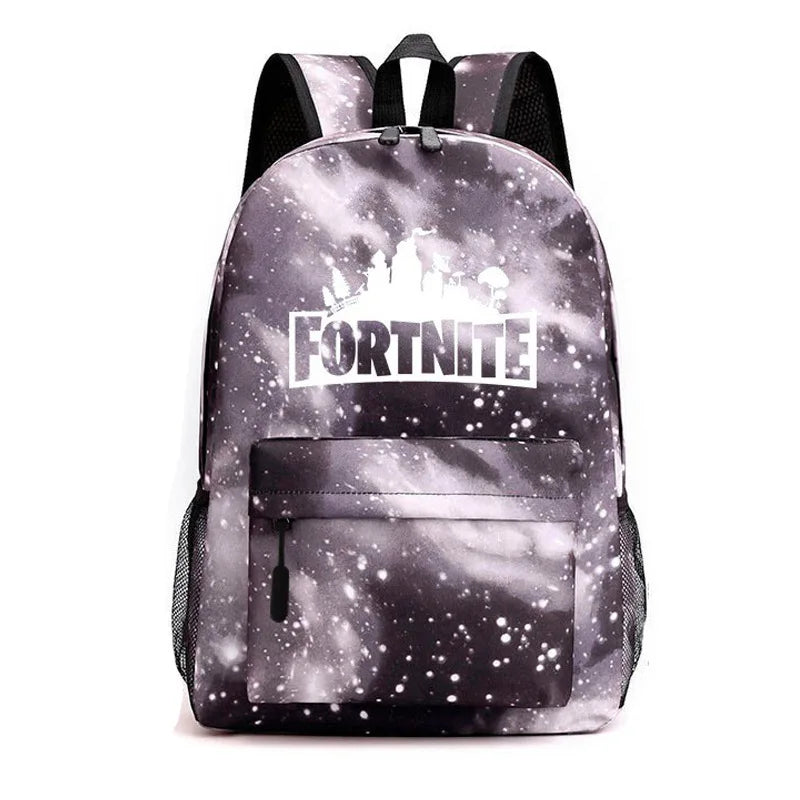 Game Fortnite Backpack for Boys Girls Light Weight Bag Anime Schoolbag Student Kawaii Backpack Back To School Supplies Gift