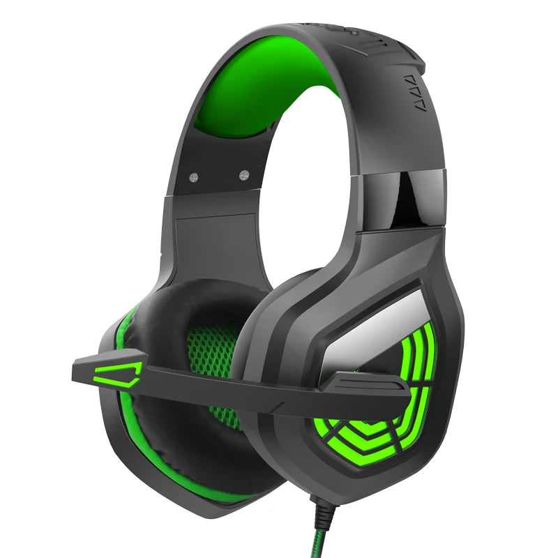 G7 Gaming Headset With Noise-cancelling Mic Surround Sound Wired LED Lights For Gamers  Stereo SVirtual Surround Bass Earphone