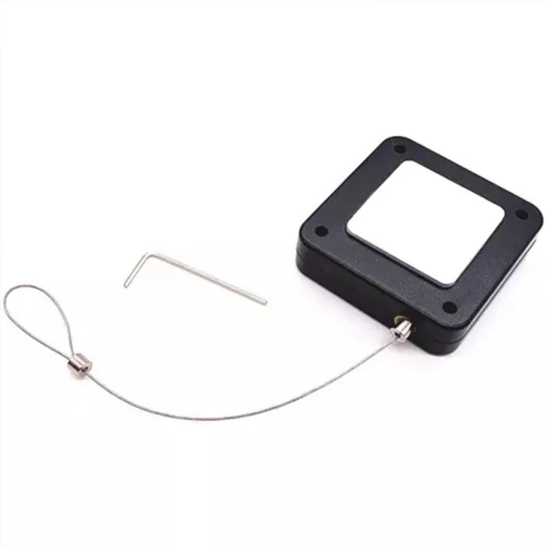 Punch Free Door Closer Telescopic Door Device Automatic Sensor Door Closer Adjustable Surface Door Stop Bracket for Door Close