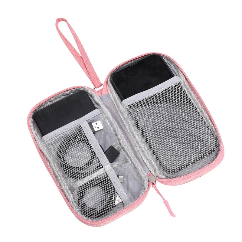 Portable Travel Portable Digital Product Storage Bag USB Data Cable Manager Earphones Mobile Power Storage Bag