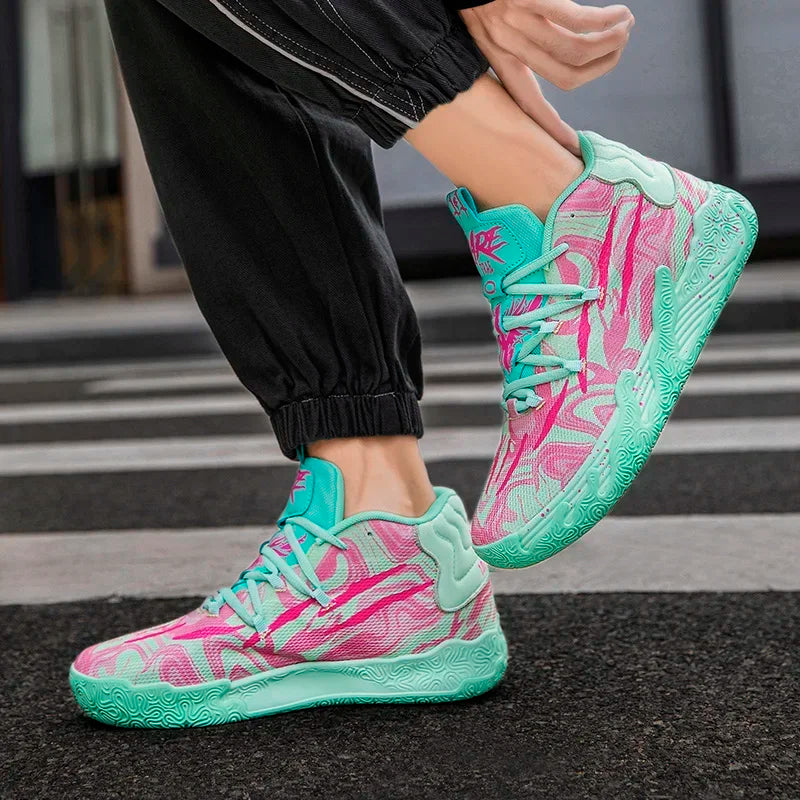 2025 New Basketball Shoes Men Breathable Comfortable Sneakers Training Sports Basketball Sneakers Women Shoes