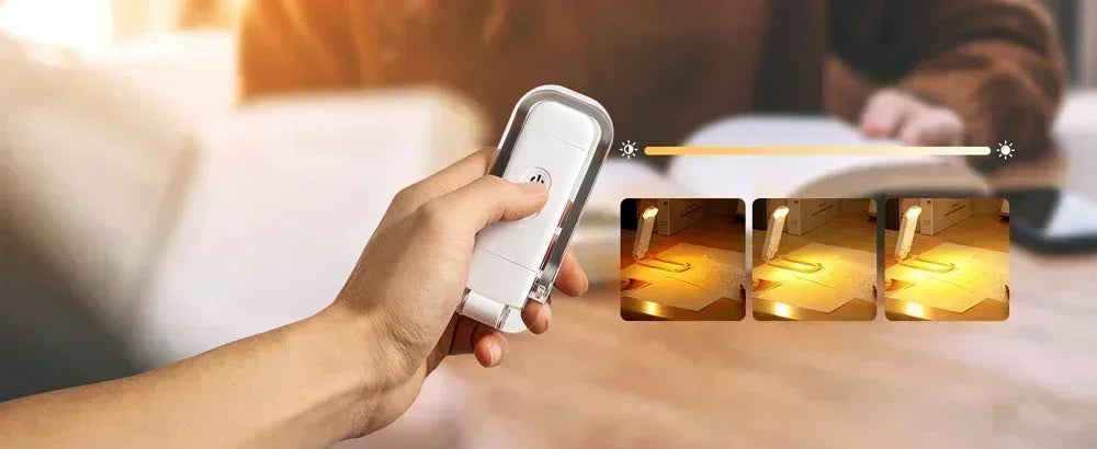 Book Light Brightness Adjustable for Eye-Protection USB Rechargeable LED Clip on Portable Bookmark Light for Reading in Bed Car