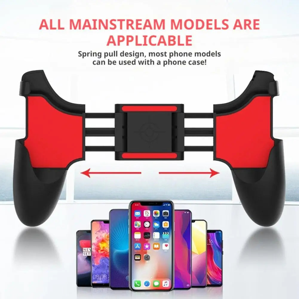Mobile Phone Gaming Controller For PUBG Aim Shooting Gamepad Joystick For IPhone Shooter Game Grip Aux Button Handle