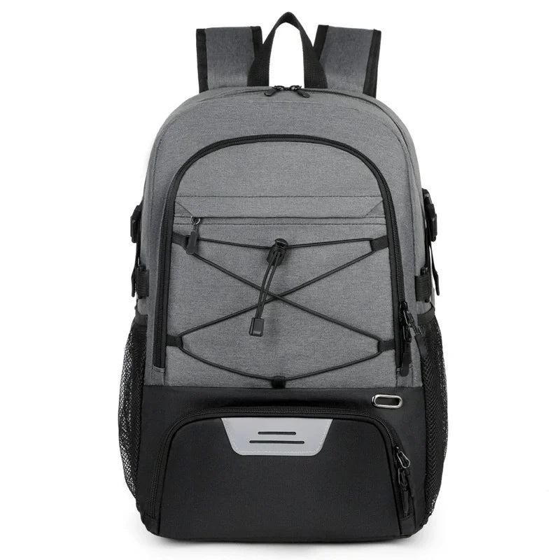 Backpack Sports Basketball Commuting Hiking Trekking Camping Bag Shoes Pocket Outdoor Travel Soccer Gym Football Schoolbag