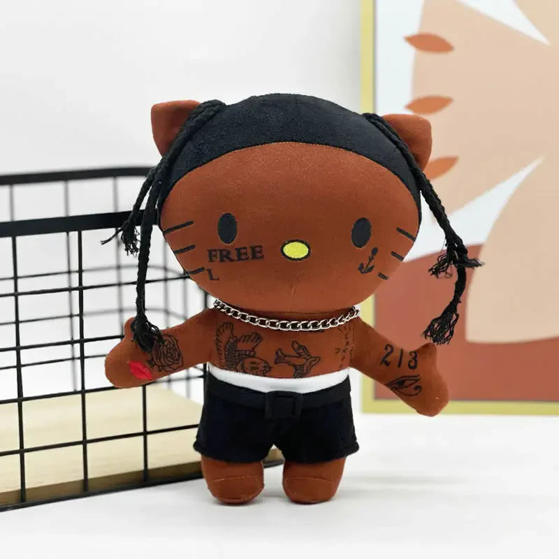 LIL PEEP Plush Doll Hello Selena Plush Toys Cute Cartoon Anime Plush Doll Soft Stuffed Dolls Room Decoration Kids Toy Gifts 22CM