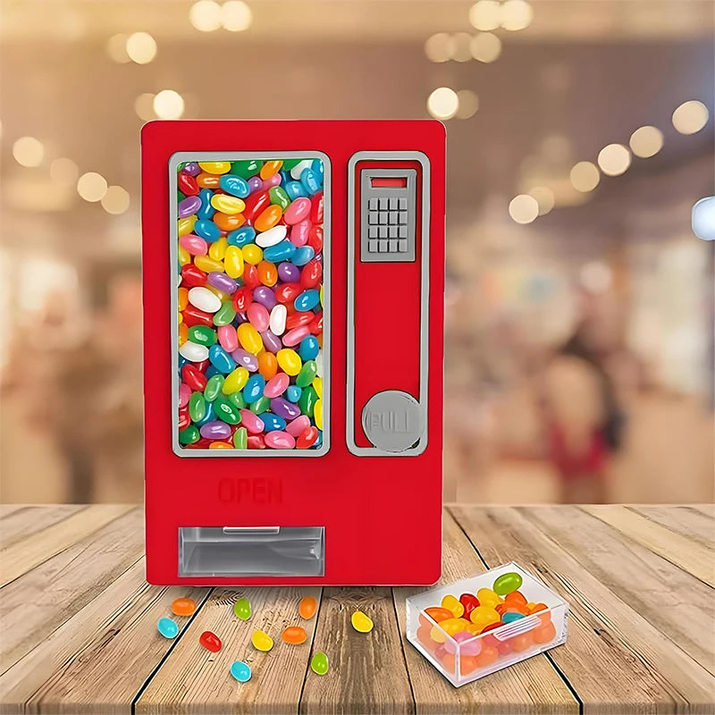Terrific Mini Candy Machine, Manual Desktop Dispenser, Perfect for Christmas or Birthday Gifts