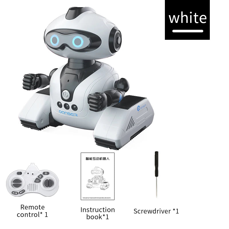 Mini RC Robot Sensing CADY WIDA Intelligent Toy Programing Education Music Dance Robots Auto Follow Gesture Control Toys For Kid