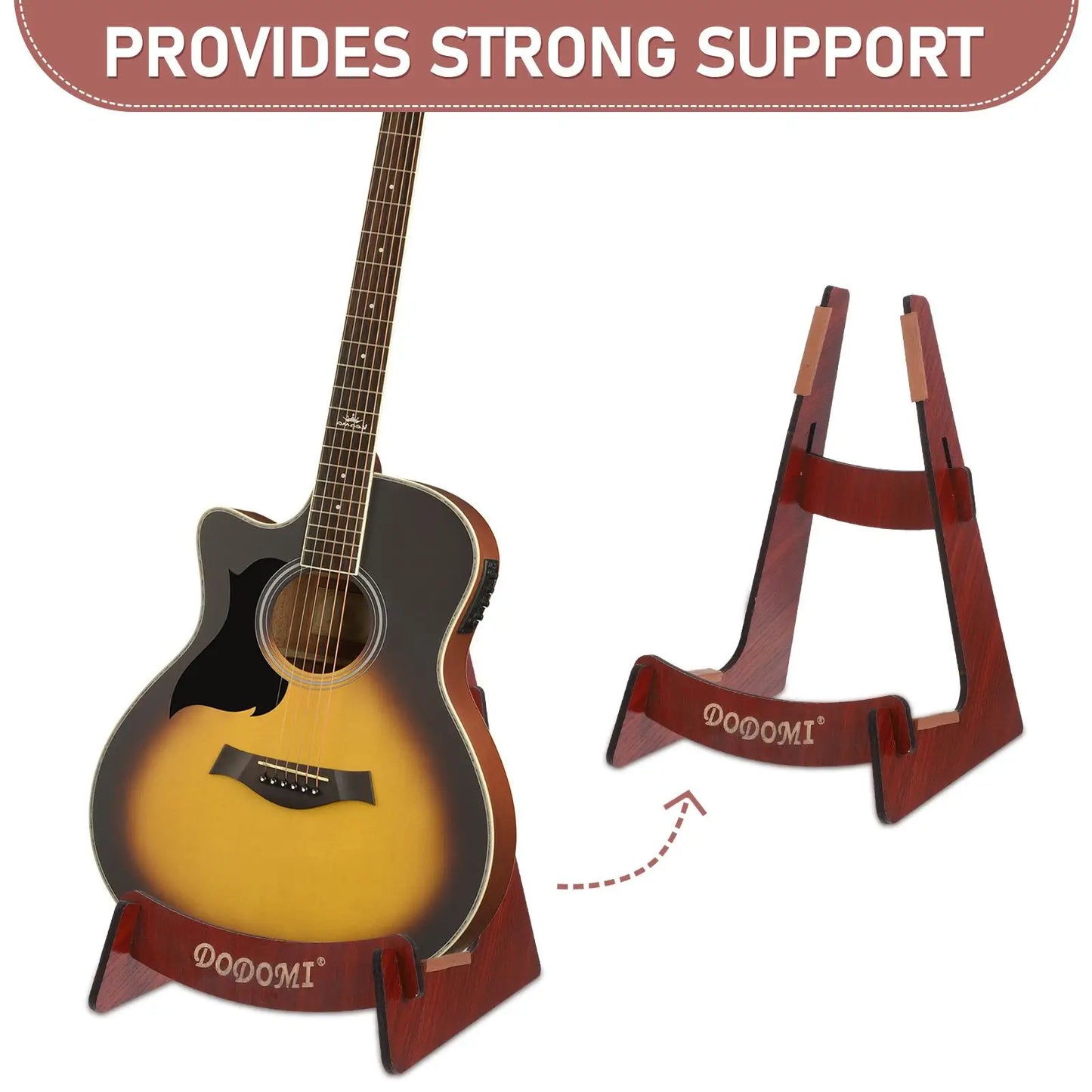 Guitars Stand Classical Support Display Frame Mandolin Sand Detachable Wood Guitar Display Stand Musical instrument accessories