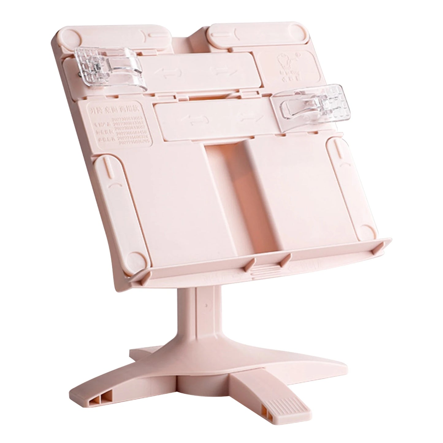 Reading Bookshelf Adjustable Rotatable Lifting Landing Reading Portable Book Support Multifunctional Document Shelf for Home