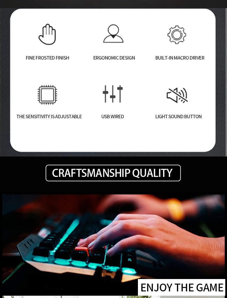 Wired Gaming Mouse Gamer Mouse RGB Backlit Computer Mouse Ergonomic Mause LED Optical USB Mice For PC Laptop