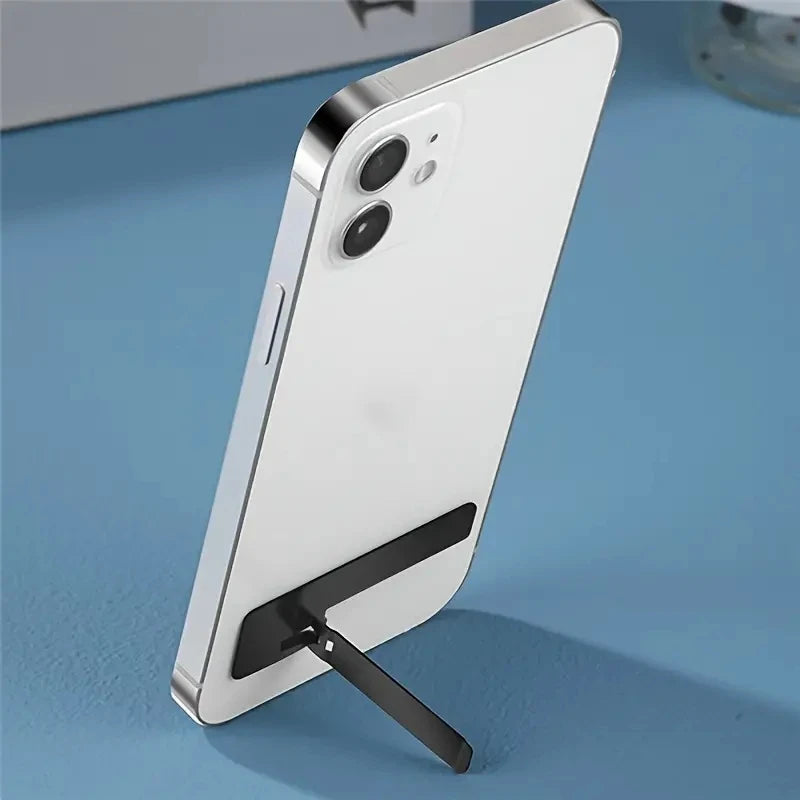 Smartphone Stand, Portable Kickstand For Cell Phone, Foldable Phone Stand Stainless Steel Phone Kickstand, Adjustable Universal