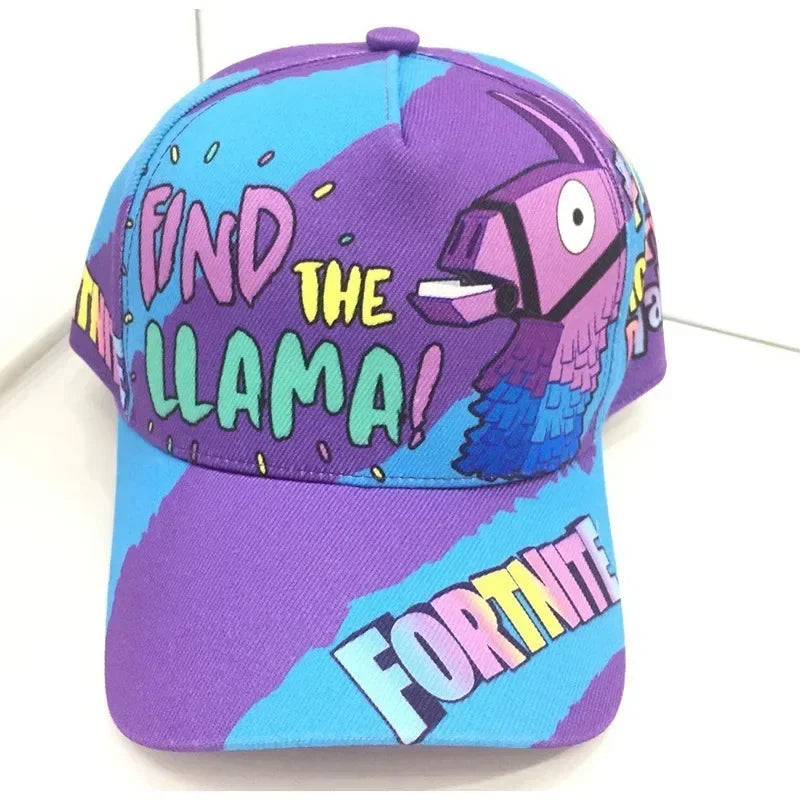 Fortnite Casual Baseball Cap Sun Visor Cap Duck Tongue Cap