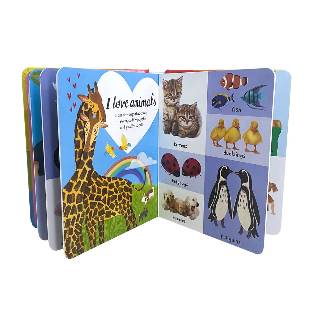 First Words of Love Picture Book for Kids Learn Sharing Empathy & Kindness Nurturing Social-Emotional Skills Educational Books