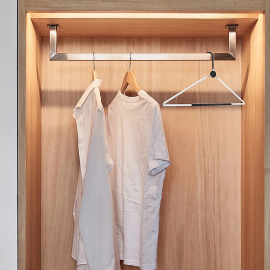 Foldable Hangers for Portable Clothes Clothing Compact Folding Collapsible