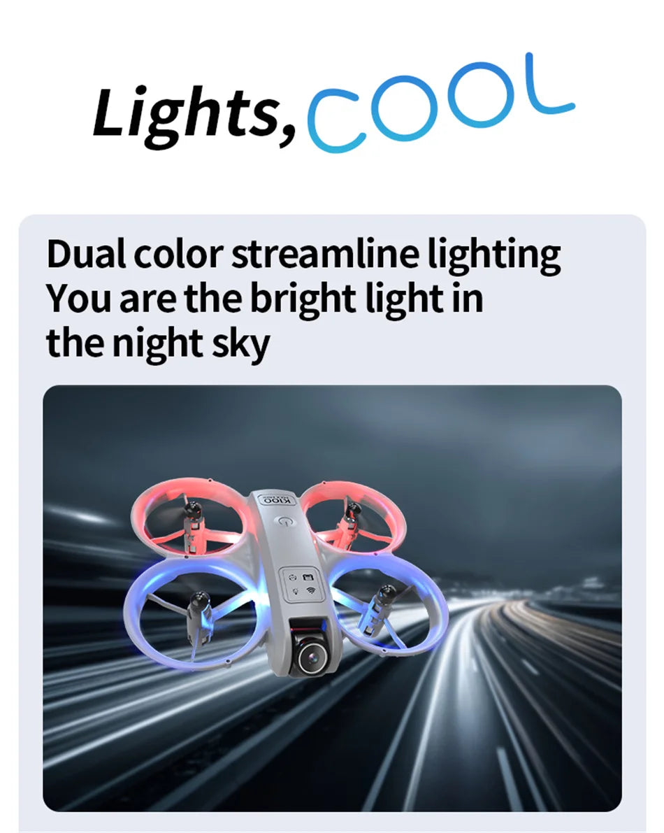 2026 New K100 MINI Drone 8K GPS Professional HD Aerial Photography Remote Control Aircraft HD Dual Camera Quadcopter child Gift
