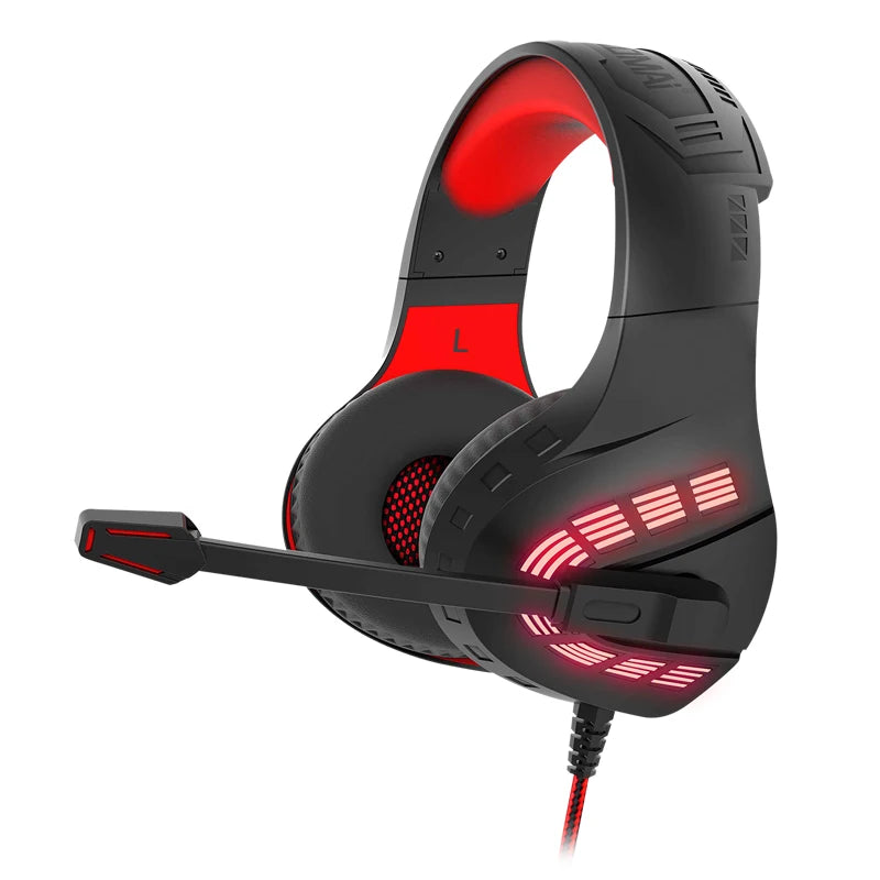 G4 Gaming Headset With Noise-cancelling Microphone Surround Sound 3.5mm Wired LED Gaming Headset For Gamers