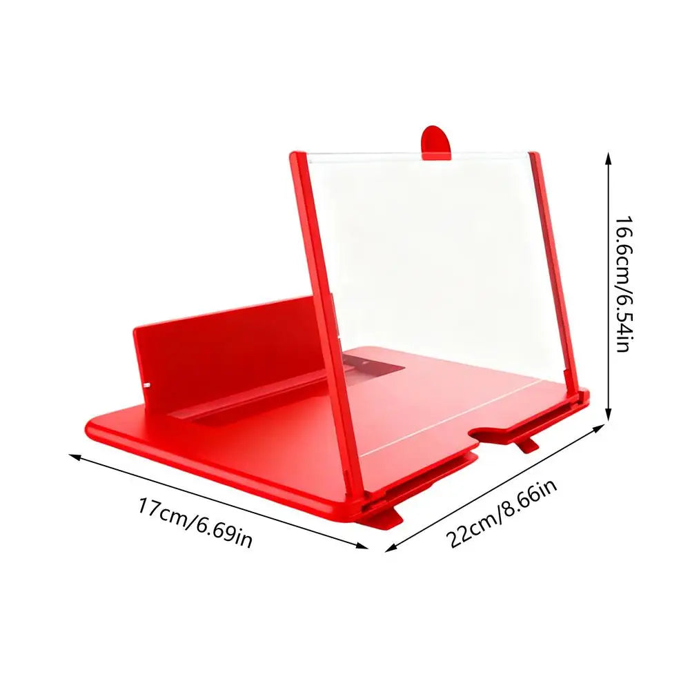 Screen Magnifier HD Phone Screen Video Magnifier Multi Functional Screen Amplifier For Phone Holder Desktop Enlarged Screen