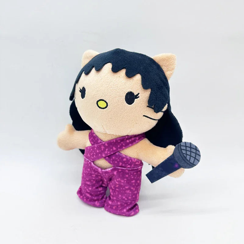 LIL PEEP Plush Doll Hello Selena Plush Toys Cute Cartoon Anime Plush Doll Soft Stuffed Dolls Room Decoration Kids Toy Gifts 22CM