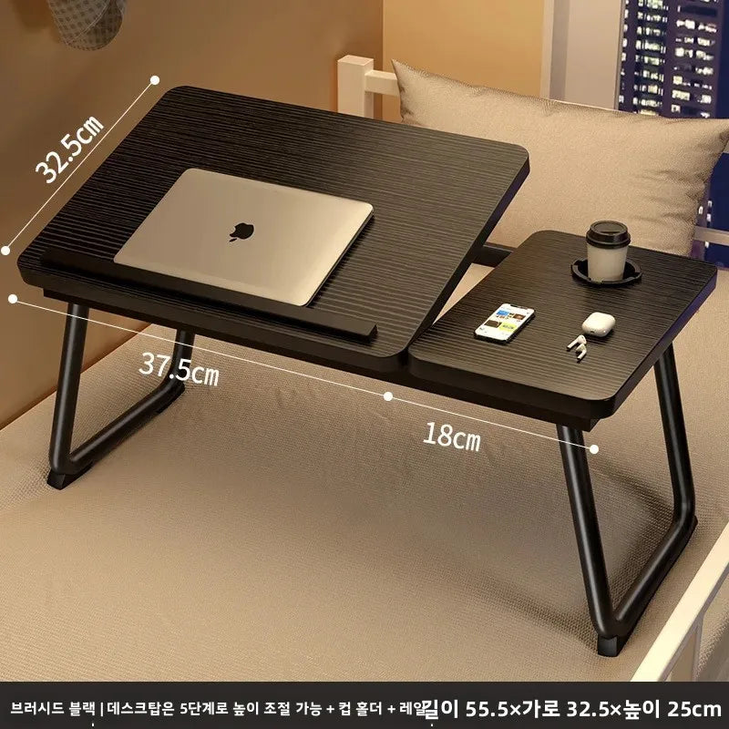 Adjustable Computer Desk Foldable Height-adjustable Desk Five-level Bedroom Dormitory Lazy Mobilier Bureau Office Furniture