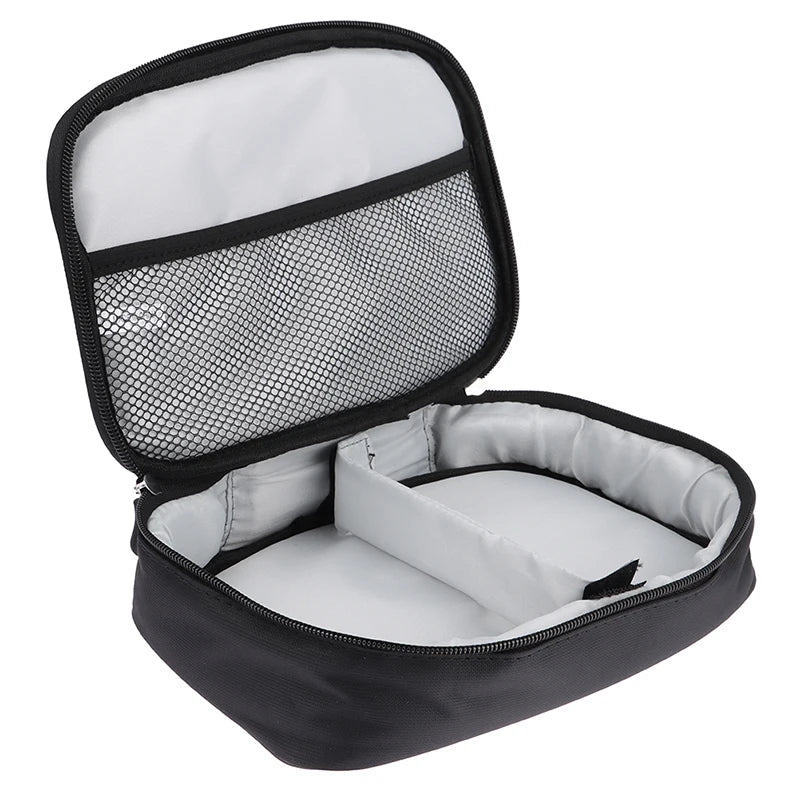 Water-Resistance Portable Carrying Case for PS5 Controller Shockproof Storage Handbag with Handle And Zipper Closure