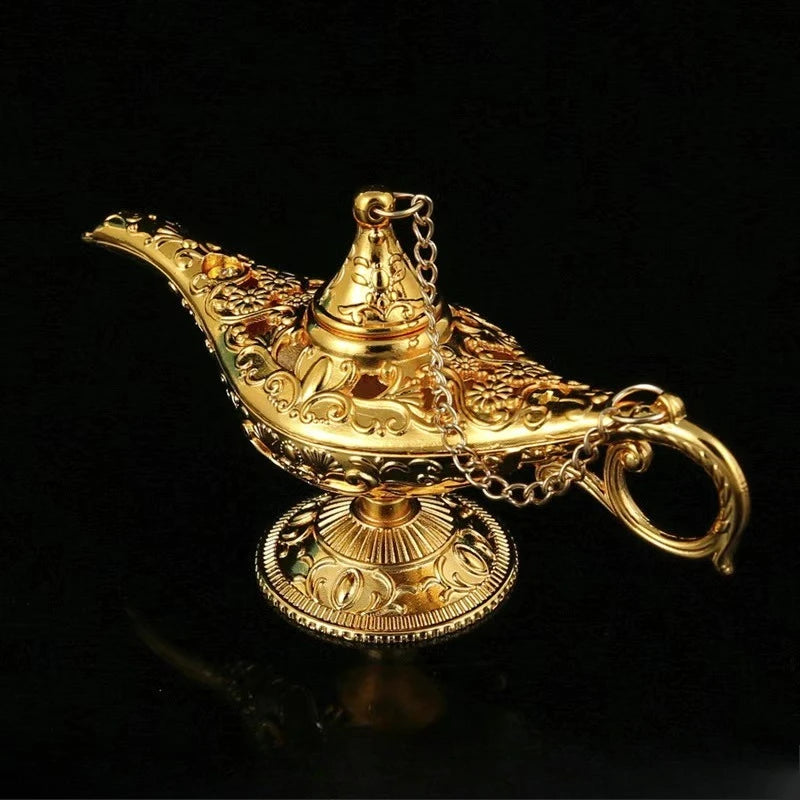 Aladdin Lamp Desktop Crafts Ornament Living Room Study Room Bedroom Decoration Holiday Gift Palace banquet decoration