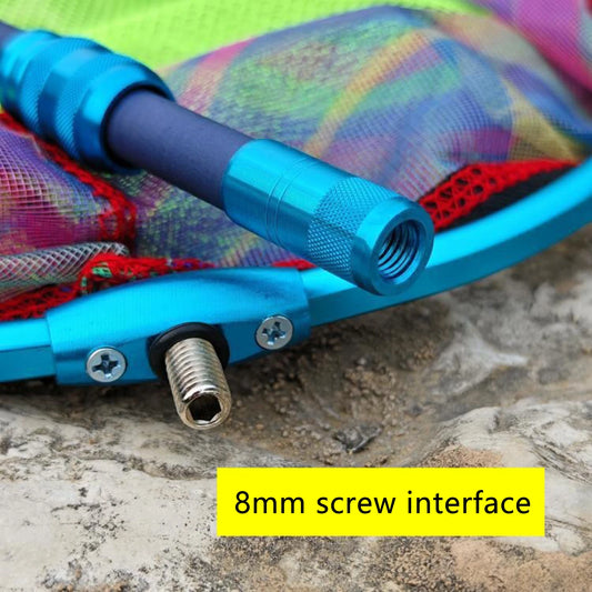 Portable Fishing Landing Net Convenient to Operate Powerful Design Outdoor Tools Suitable for Fishing on Boat River
