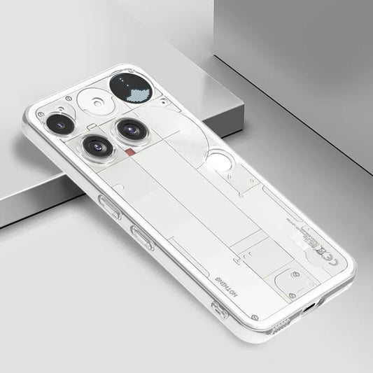 Phone Cases For Nothing Phone 3 5G 2A Plus + 3A Pro 3APro CMF 1 2 Drop Soft Protection Clear Soft TPU Back Cover Carcase Coques