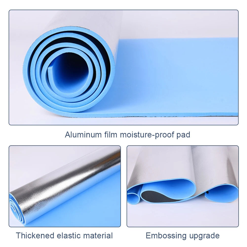 6/8/10MM Thick Yoga Mat Anti-skid Sports Fitness Mat EVA Comfort Foam Yoga Matt for Exercise Yoga and Pilates Gymnastics Mat