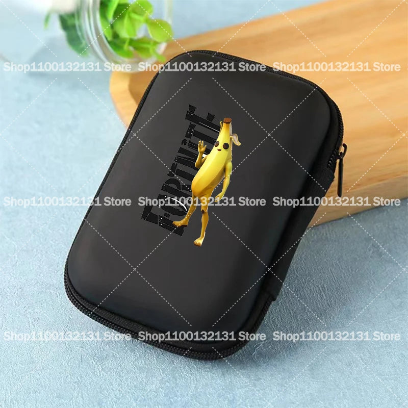 Game Fortnites Storage Bag Cartoon Printed Fortress Night Data Cable Charger Travel Earphone Storage Protective Case Bags Gift